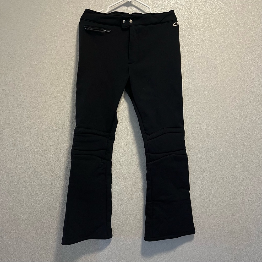 Vintage CB Sports Nylon/Wool Ski Pants Black Size 36 Snowboarding Winter